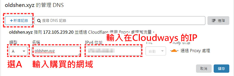cloudflare管理DNS