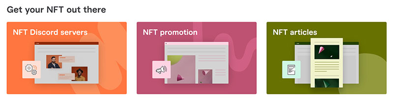 Fiverr NFT promotion